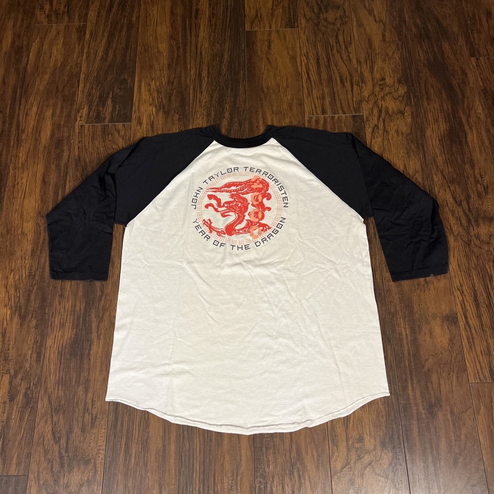 Vintage John Taylor Terroristen "Year Of The Dragon" Duran Duran Shirt Size XL